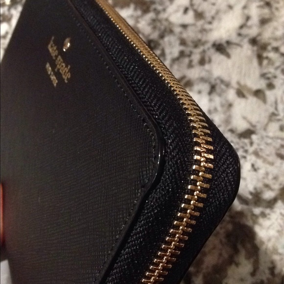 Kate Spade Zip Wristlet (Black) - Picture 7 of 8